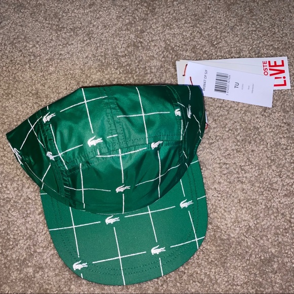 Supreme Other - Supreme x Lacoste Nylon Hat (Green)